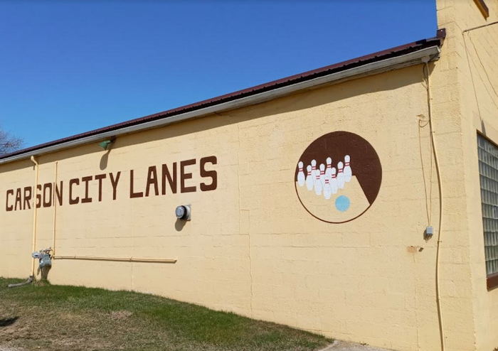 Carson City Lanes - Street Views (newer photo)